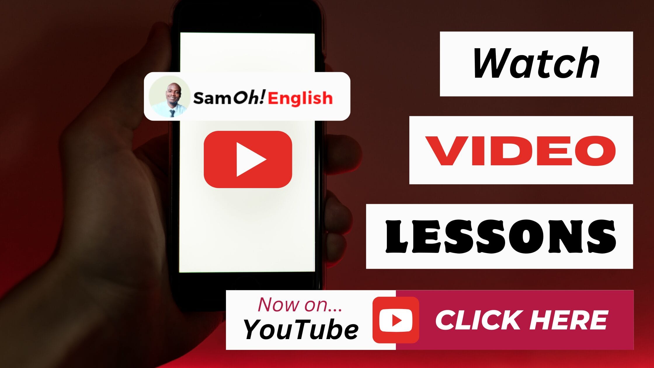 Watch Sam Oh! English Lessons on YouTube