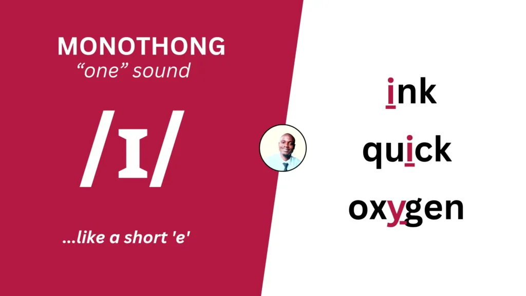 vowel sound /ɪ/